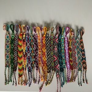 HANDMADE FRIENDSHIP BRACELET BUNDLE
